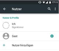 Benutzerverwaltung