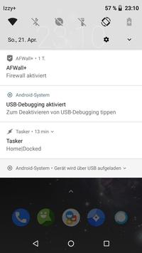 Benachrichtigungsbereich